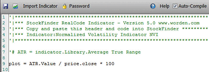 Figure 7: STOCKFINDER, STOCKFINDER LIBRARY.